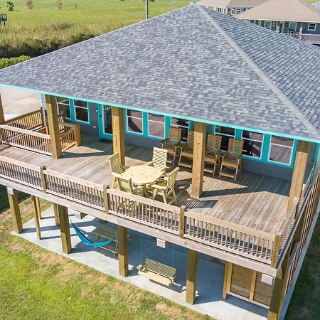 Stylish 4Br Crystal Beach Retreat Walk To Beach Bolivar Peninsula Екстериор снимка