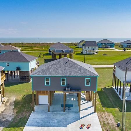Stylish 4Br Crystal Beach Retreat Walk To Beach Bolivar Peninsula Екстериор снимка