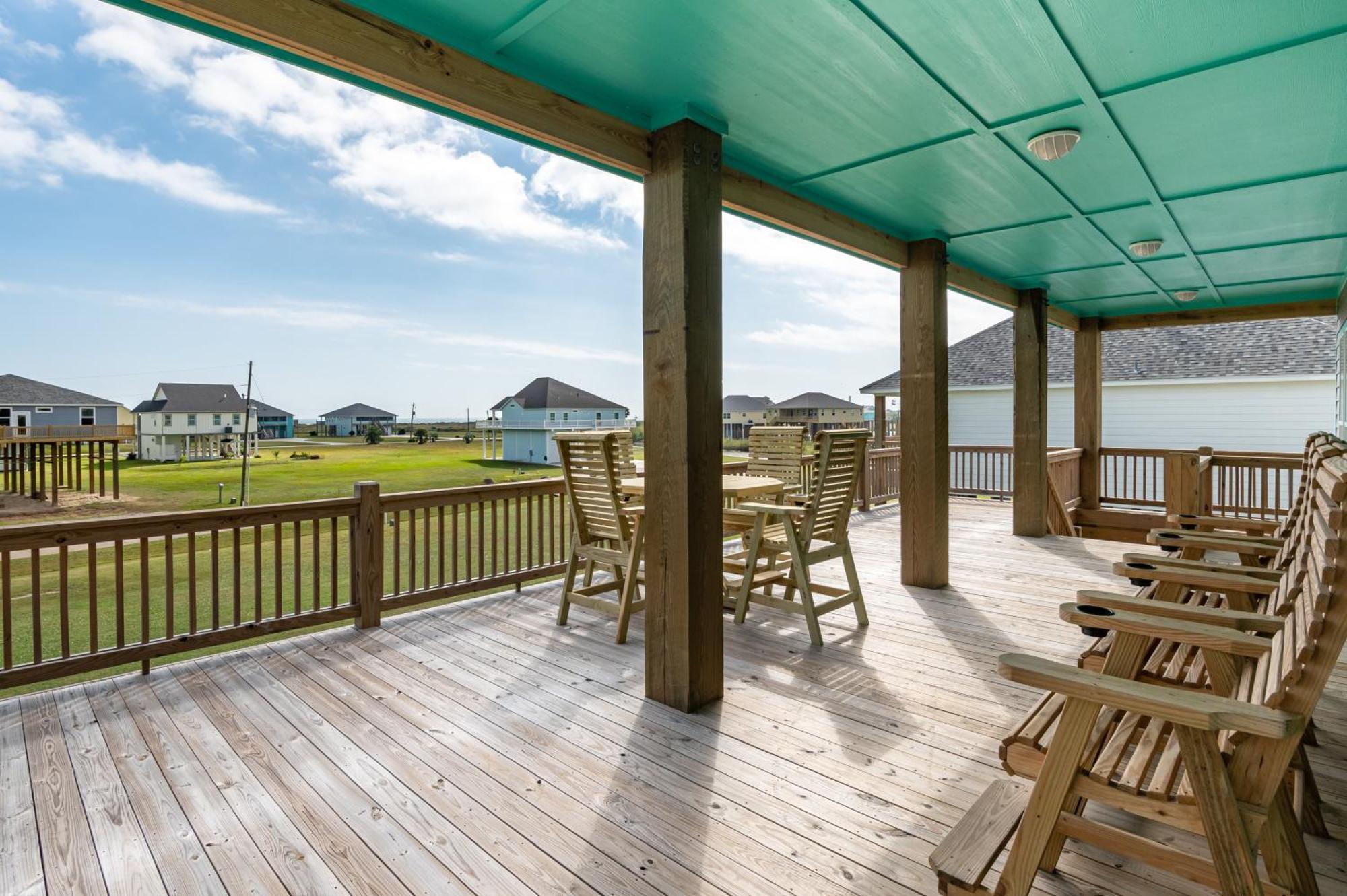 Stylish 4Br Crystal Beach Retreat Walk To Beach Bolivar Peninsula Екстериор снимка